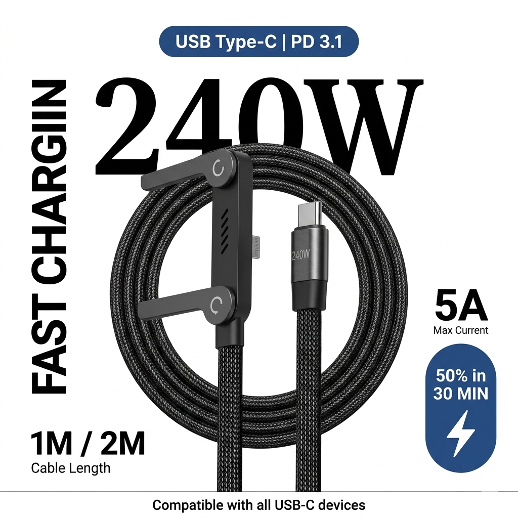 Gaming Elbow Phone Holder Data Cable